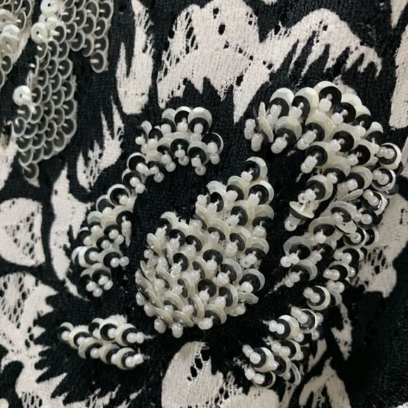 New Vintage Gorgeous Beaded & Sequined Party Dress - Picture 13 of 16